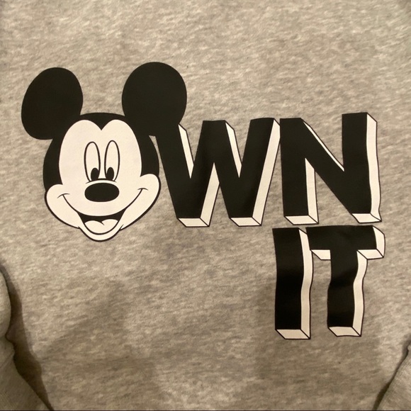 Disney H&M Mickey “Own It” Sweatshirt - Picture 3 of 3